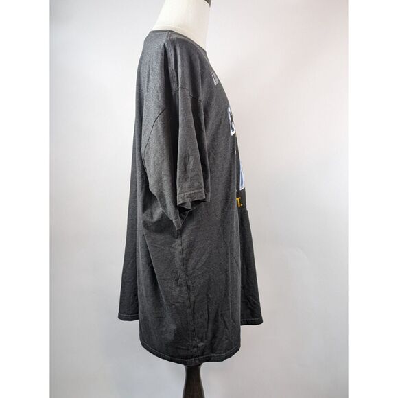 Los Angeles Rams X2L T-Shirt NFC Champions Gray Mens Sports Football Shirt Top - Picture 5 of 9